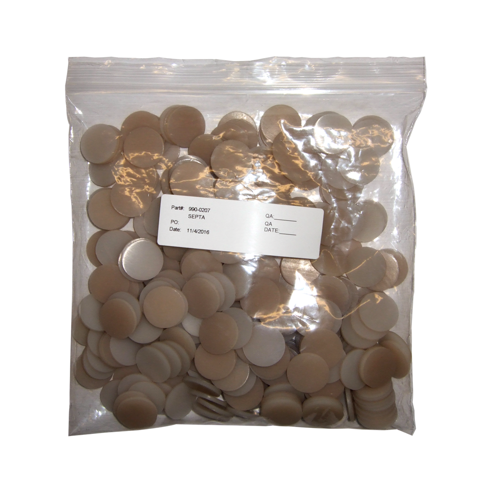 AZI 990-0207, 100 x Vapor Pro Thin Septa